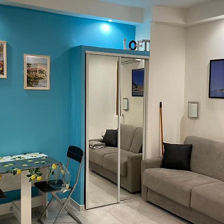 Studio Rue Pietonne Proche Plage Menton Buitenkant foto