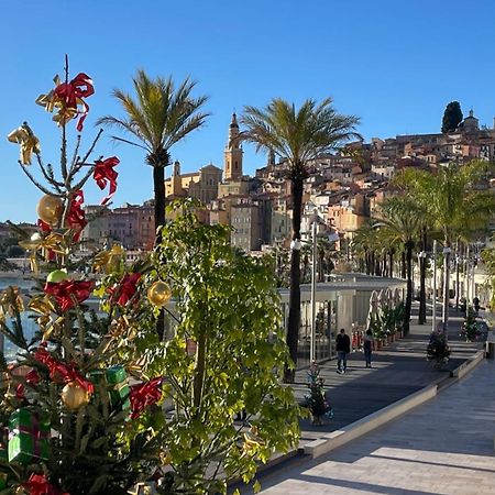 Studio Rue Pietonne Proche Plage Menton Buitenkant foto