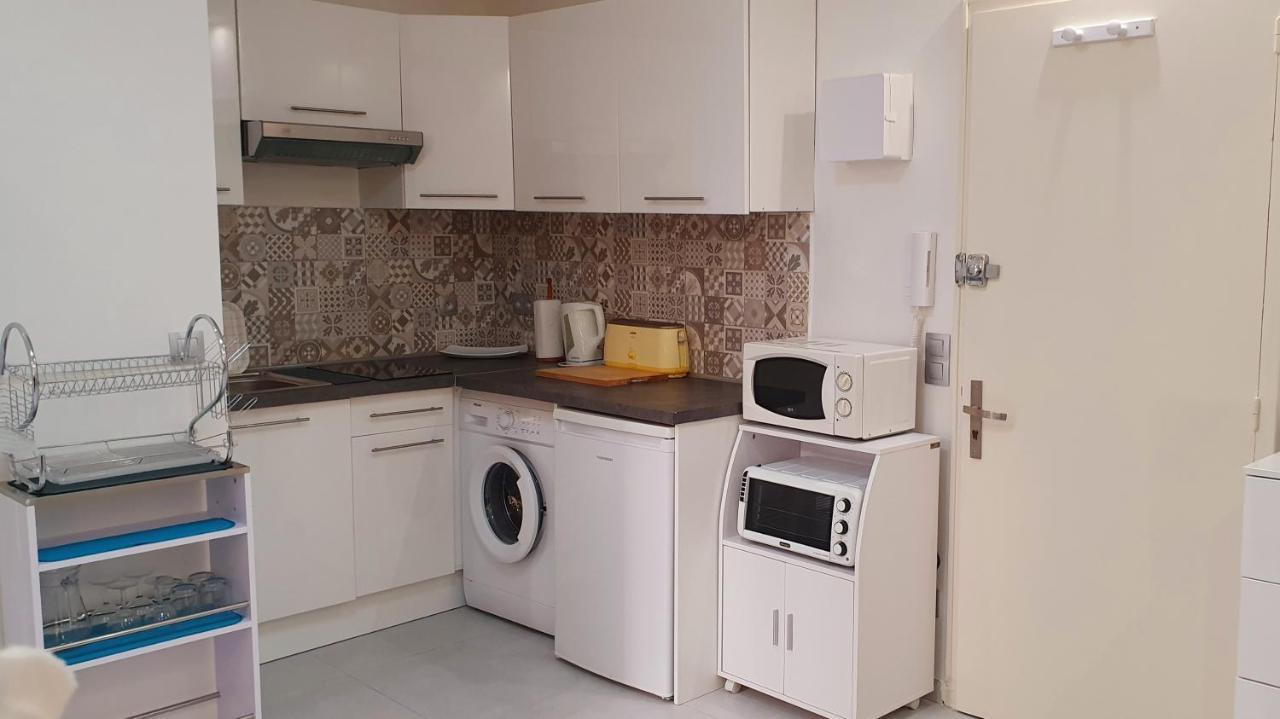 Studio Rue Pietonne Proche Plage Menton Buitenkant foto