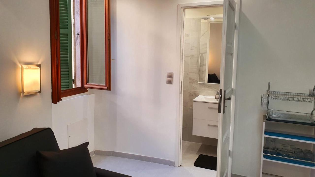 Studio Rue Pietonne Proche Plage Menton Buitenkant foto