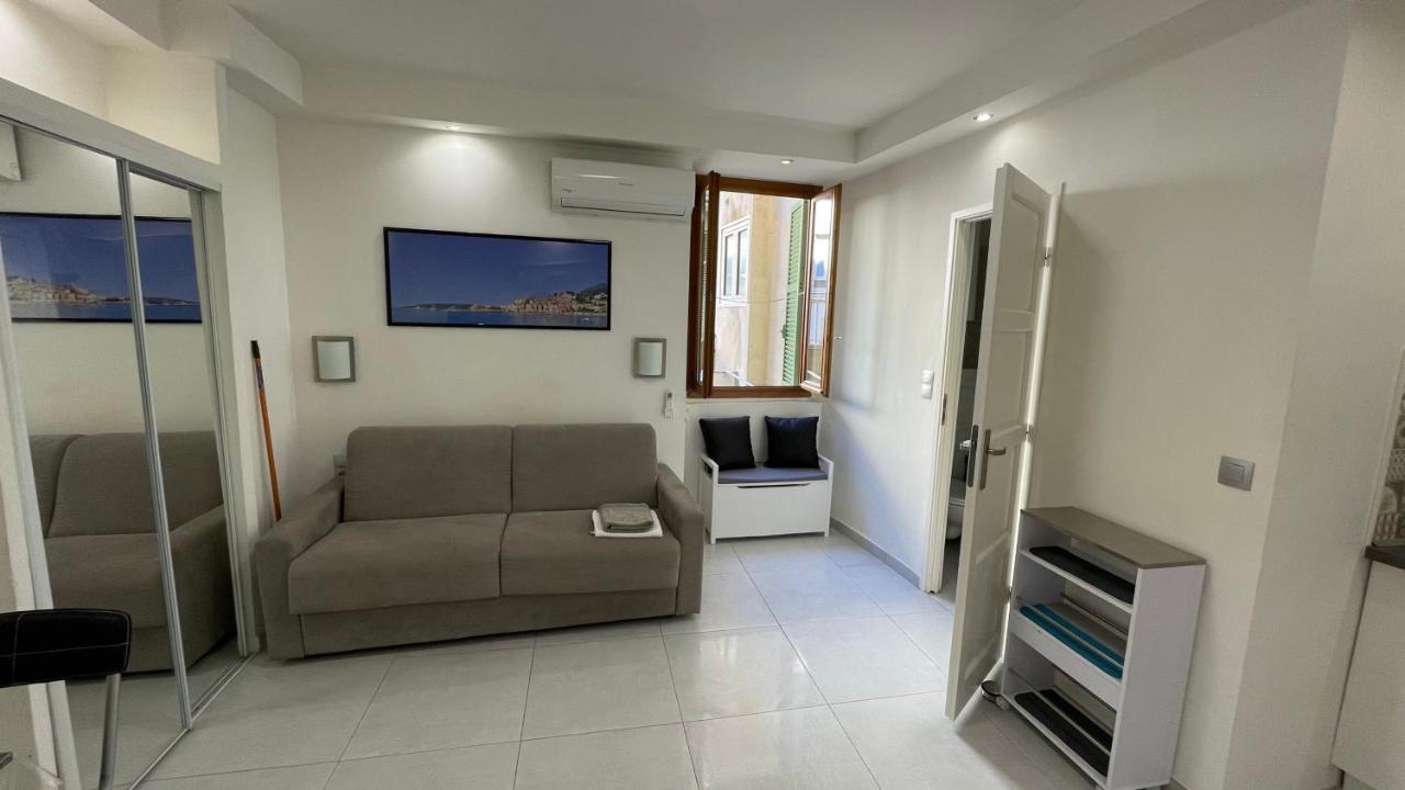Studio Rue Pietonne Proche Plage Menton Buitenkant foto